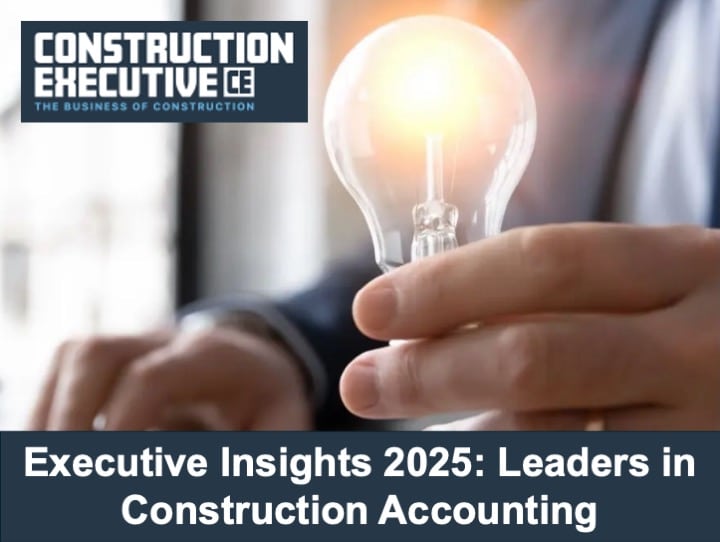 Construction Executive Features Michael Ceschini in Executive Insights 2025